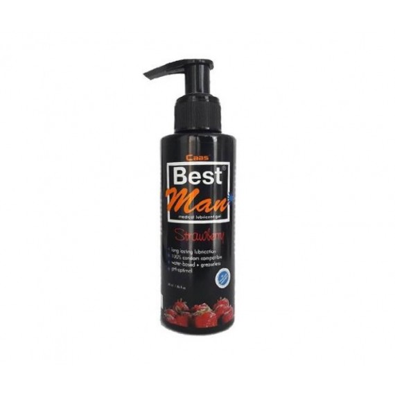 Best Man 150ML. Büyük Boy Çilekli Lubricant Jel